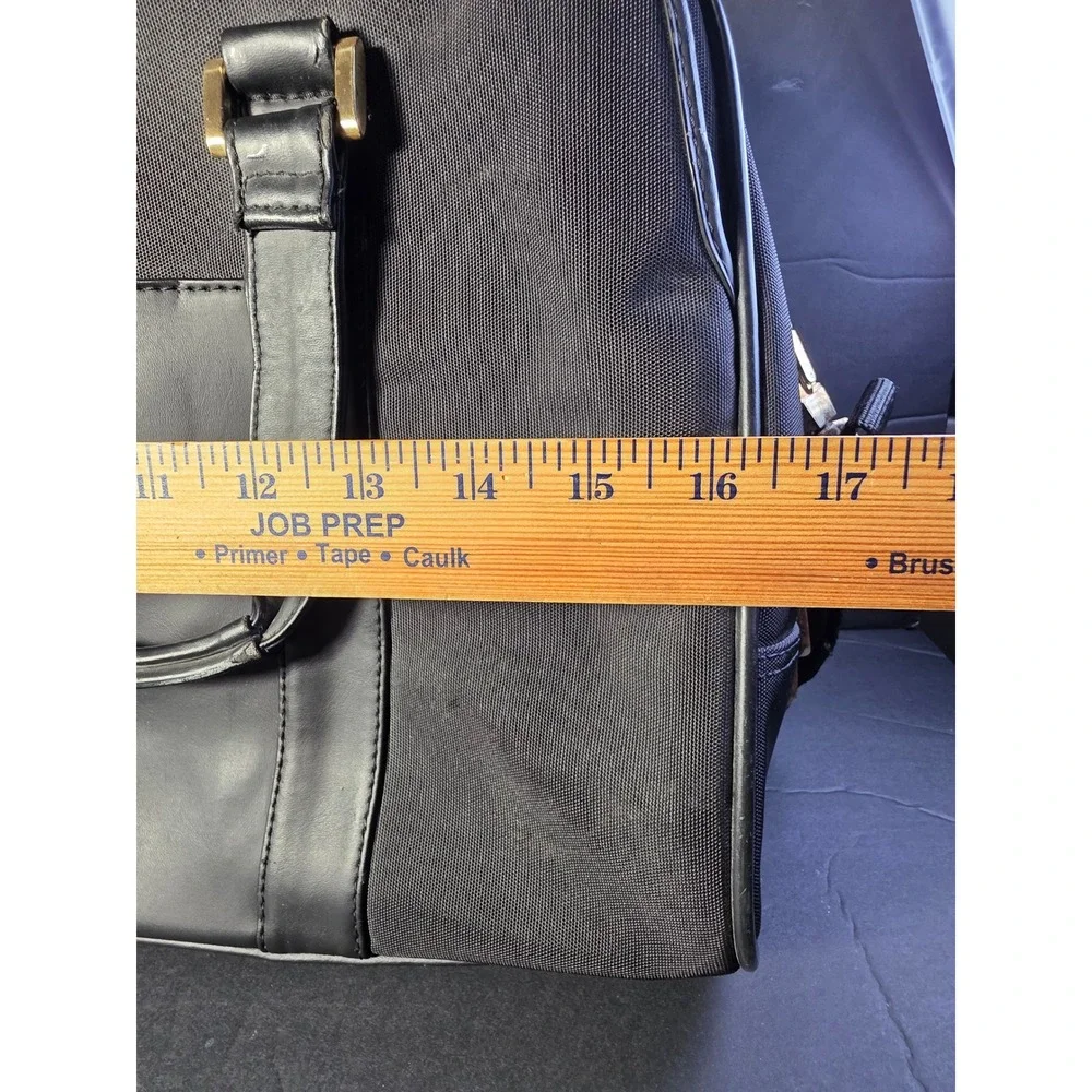 Samsonite Black Ballistic Nylon Laptop Briefcase Messenger Bag Travel Work